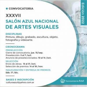 Convocatoria para el XXXVII Salón Nacional de Artes Visuales